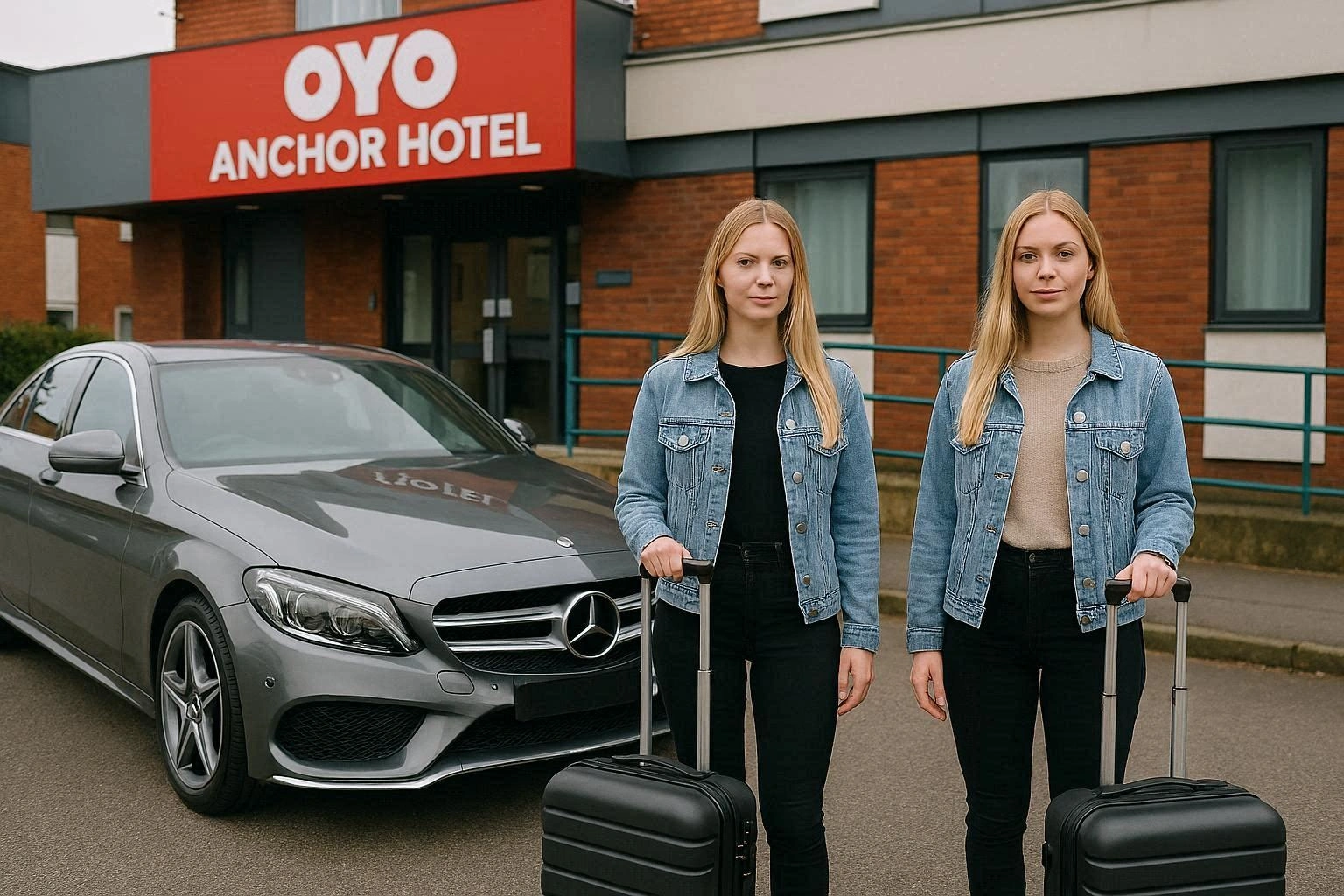 OYO Anchor Hotel Taxi to Heathrow Airport T2