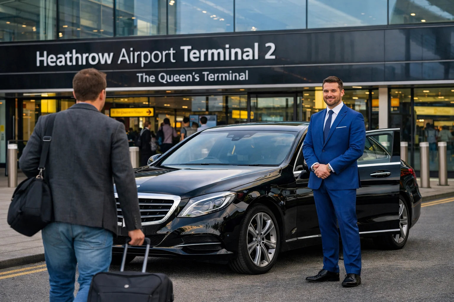 County Hall Hotel Marriott  to Heathrow Airport Terminal 2