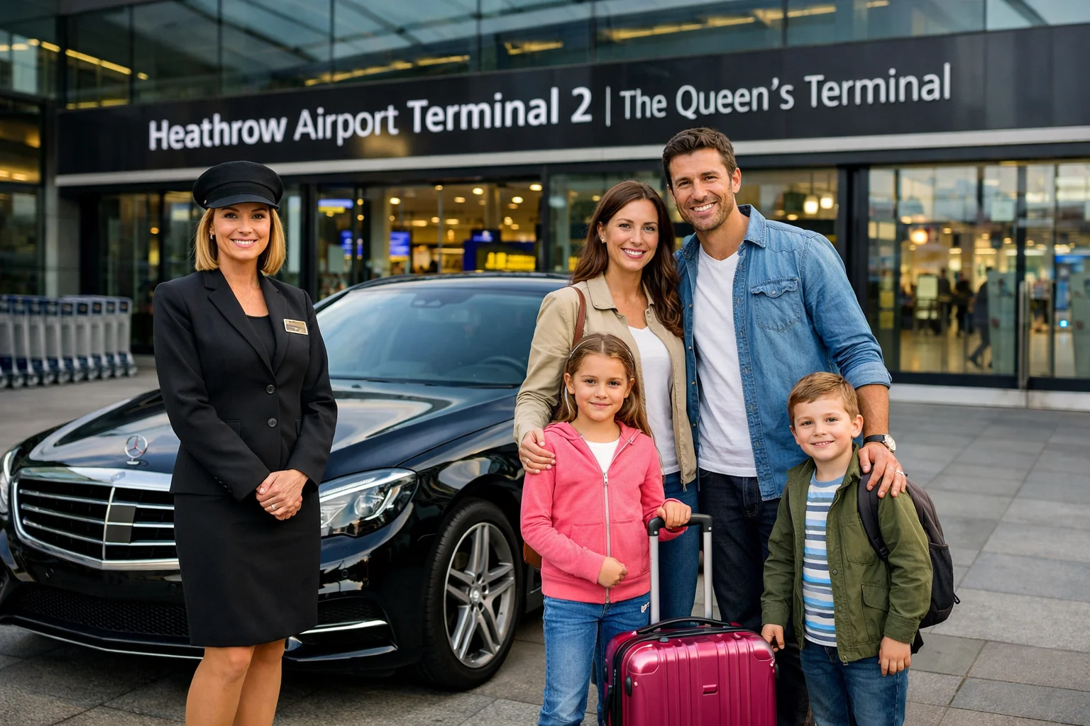 County Hotel Euston Taxi to Heathrow Airport Terminal 2