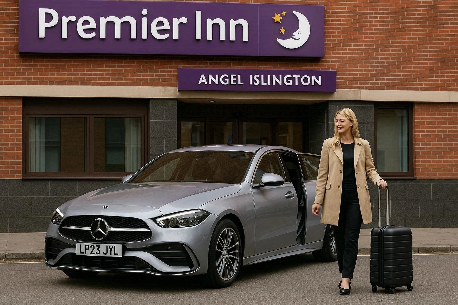 Premier Inn Angel Islington Taxi to Heathrow T2 | Transfers