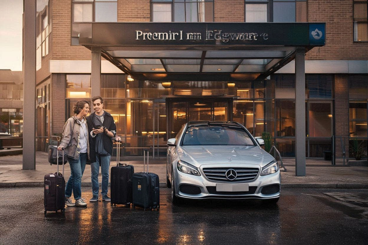 Premier Inn Edgware Taxi to Heathrow T2 | Airport Transfer