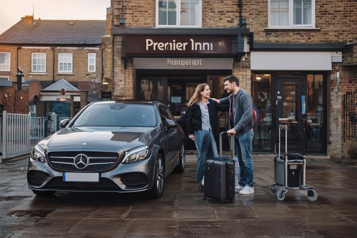 Premier Inn Hampstead Taxi to Heathrow T2 | Airport