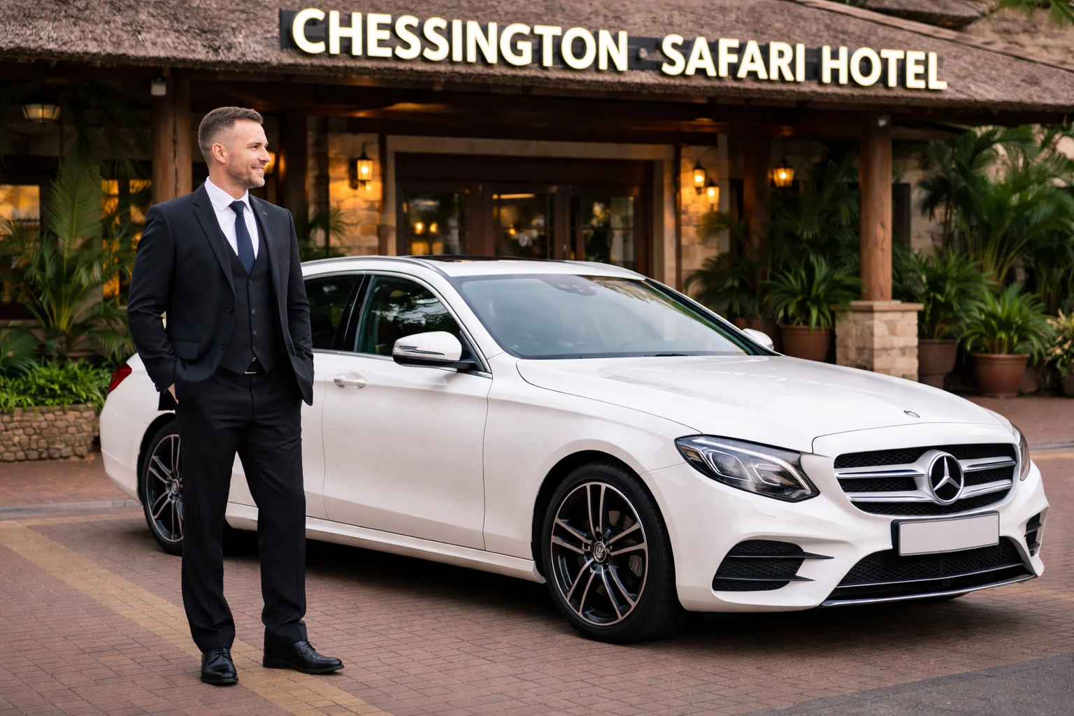 Chessington Safari Hotel to Heathrow T2 Taxi Transfer