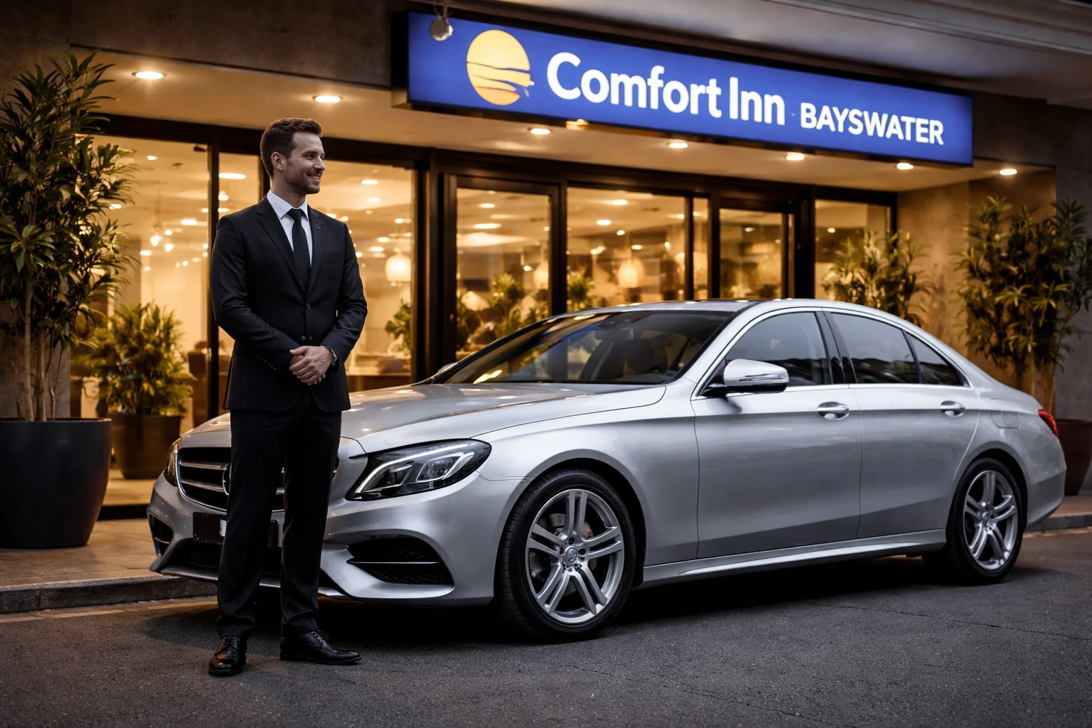 Taxi from Comfort Inn Bayswater to Heathrow Airport T2