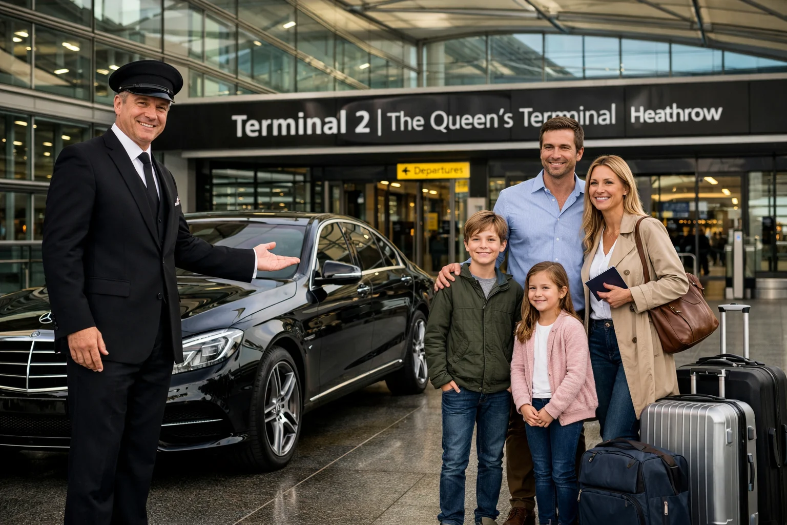 Dukes St James Hotel Taxi to Heathrow Airport Terminal 2