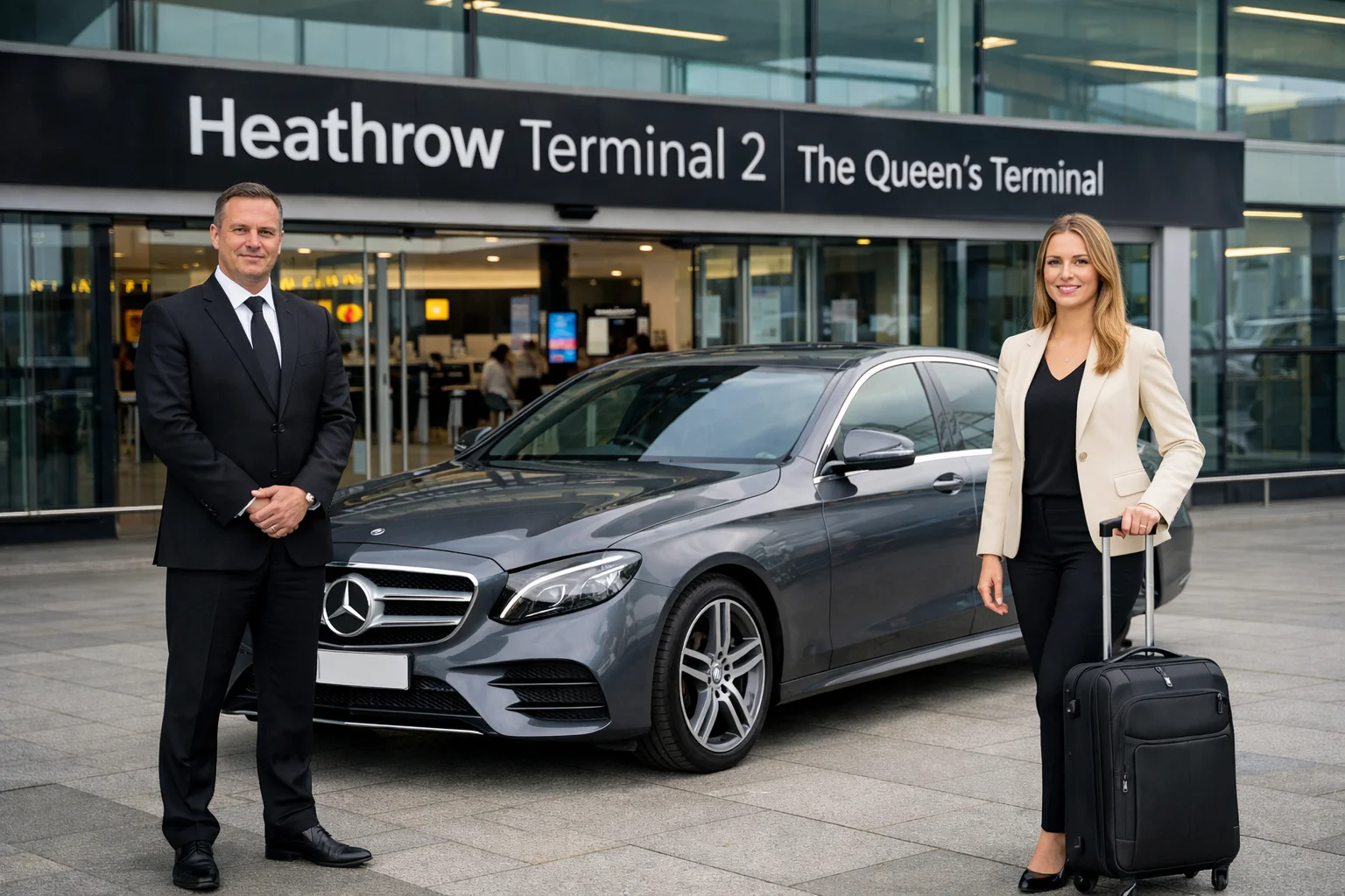  Durrants Hotel Taxi to Heathrow Airport Terminal 2