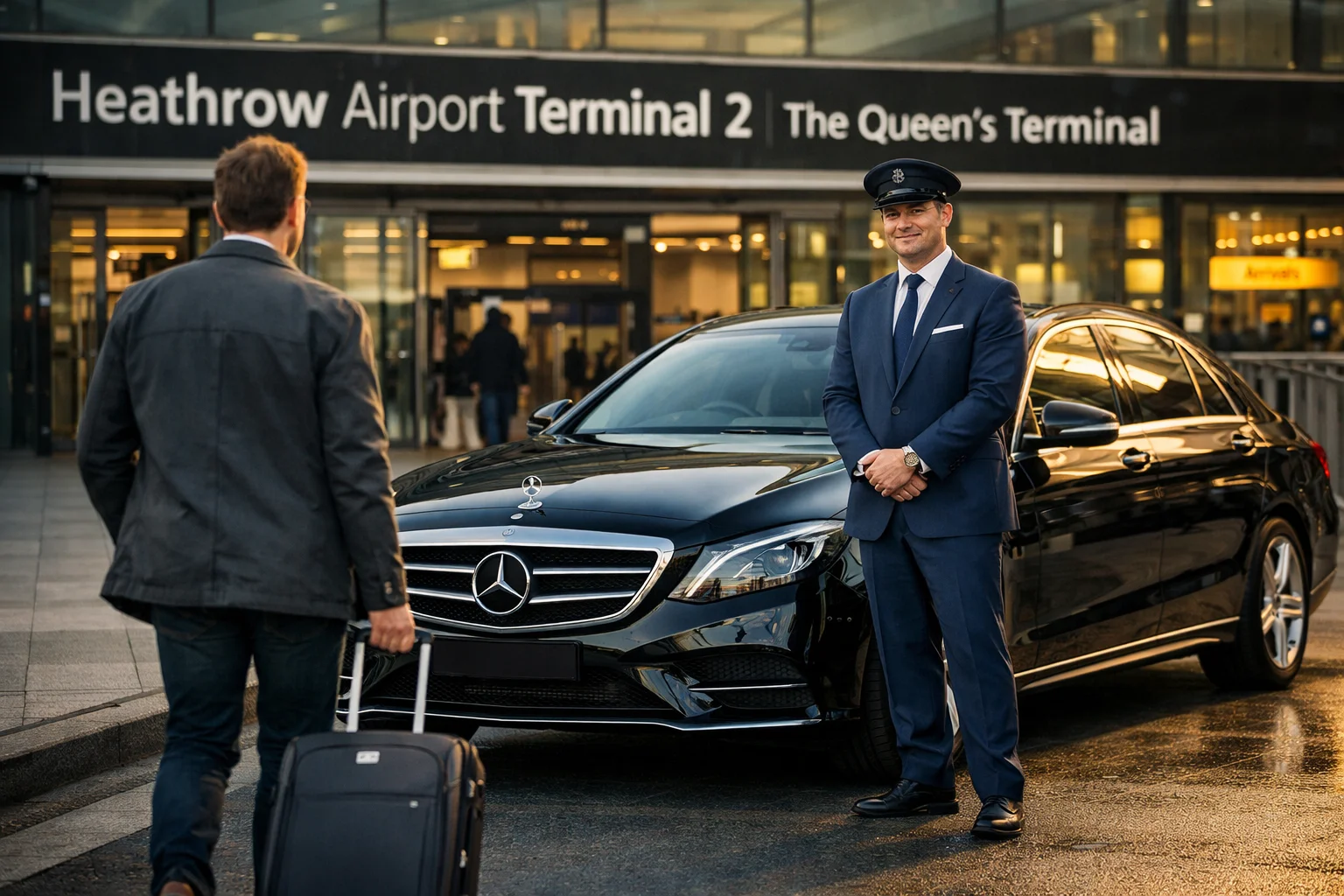 Euston Plaza Hotel Taxi to Heathrow Airport Terminal 2