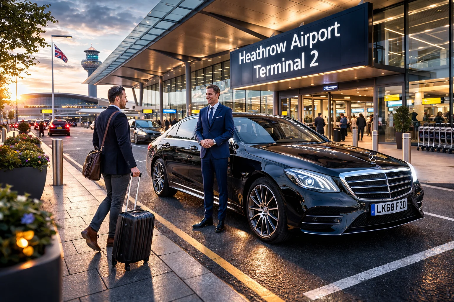 Express Victoria Taxi to Heathrow Airport Terminal 2