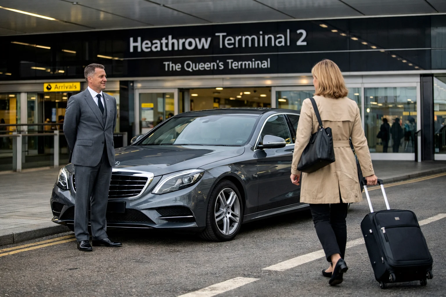 Fitzrovia Hotel Taxi to Heathrow Airport Terminal 2