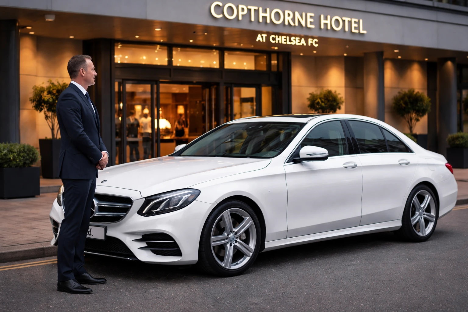 Taxi from Copthorne Chelsea FC to Heathrow T2