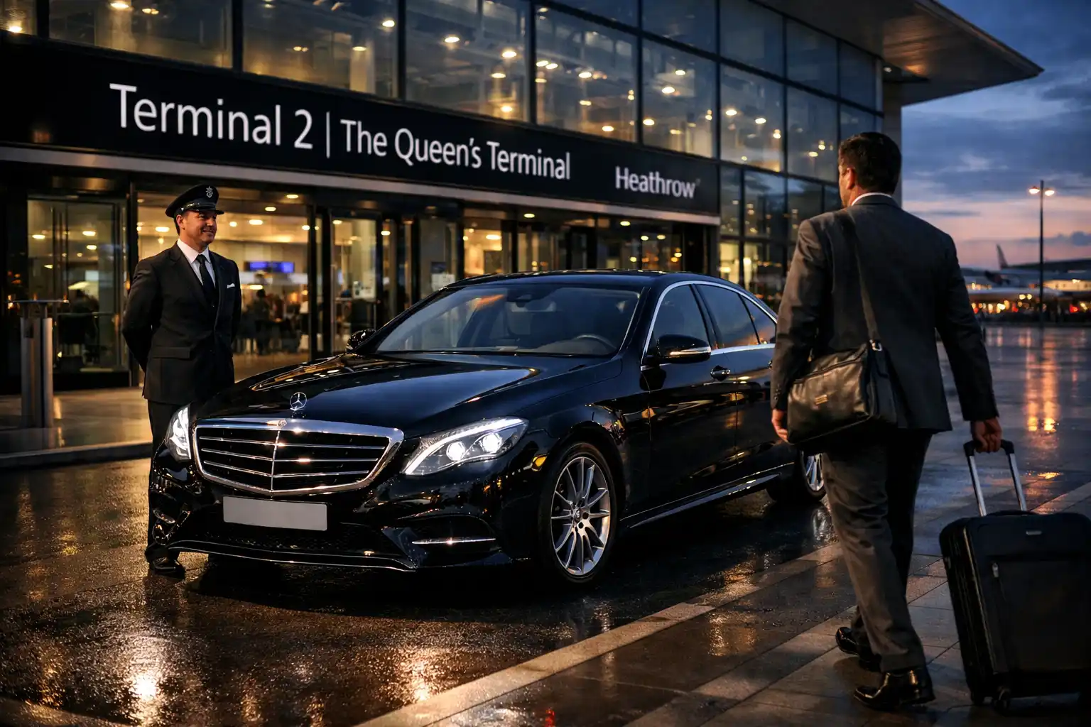 Taxi from Hornsey N8 to Heathrow Airport Terminal 2