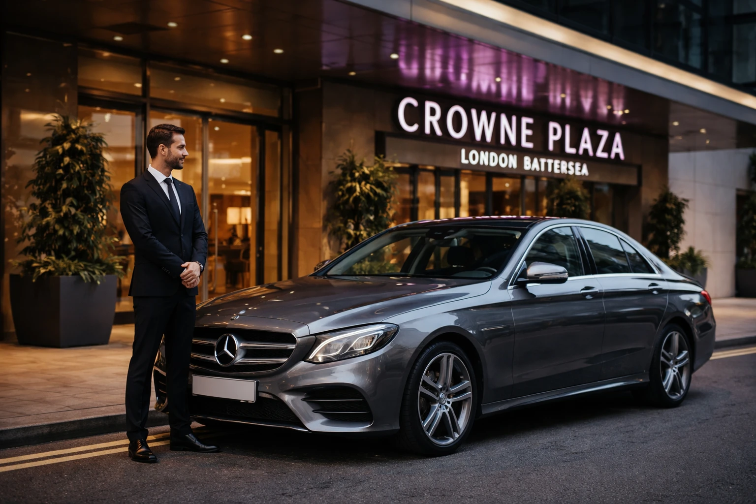 Crowne Plaza Battersea Taxi to Heathrow Airport Transfer