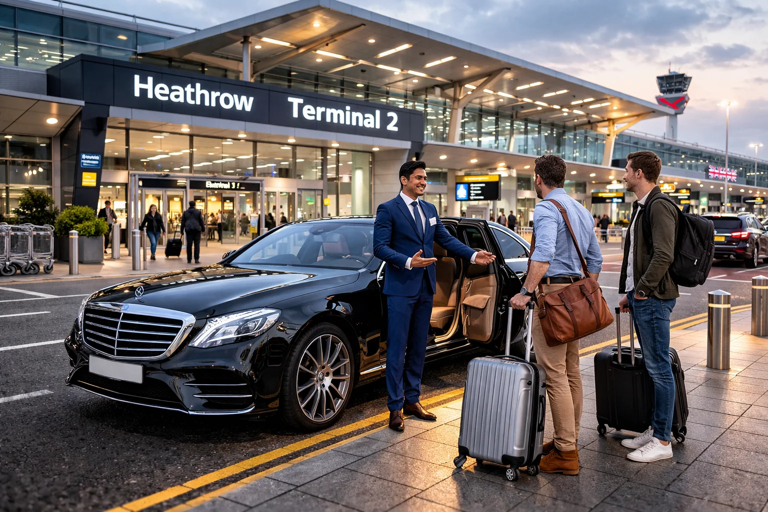 Grange Clarendon London Taxi to Heathrow Airport Terminal 2