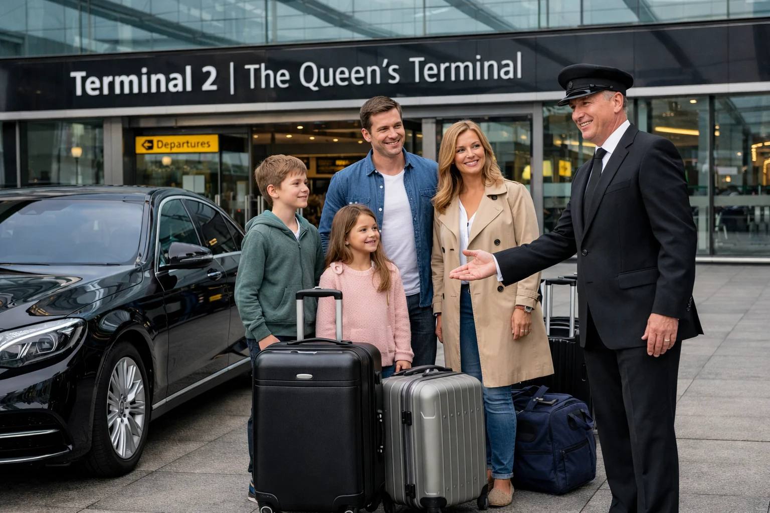 Grange Fitzrovia Hotel Taxi to Heathrow Airport Terminal 2