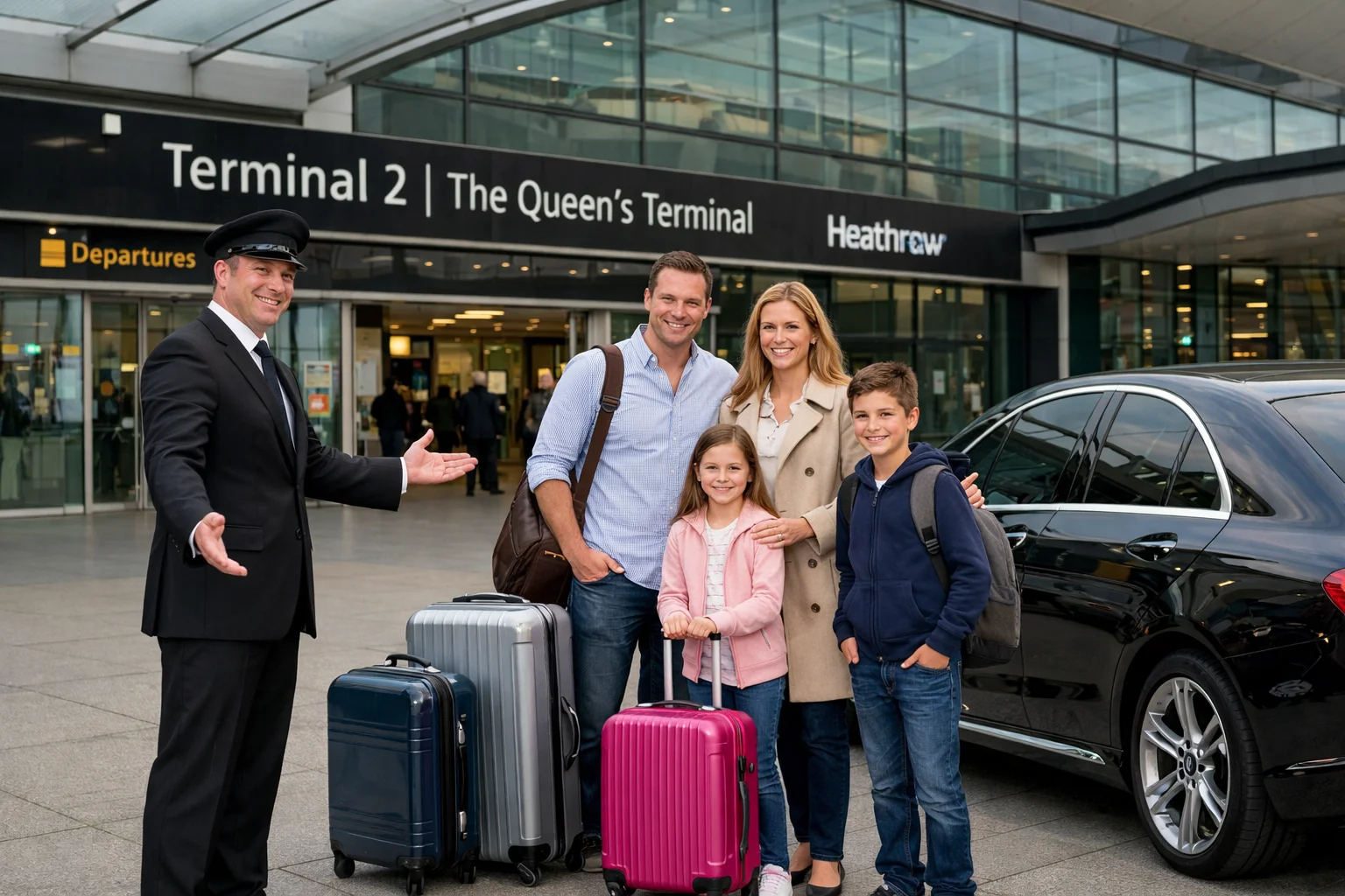 Grange Portland Hotel Taxi to Heathrow Airport Terminal 2