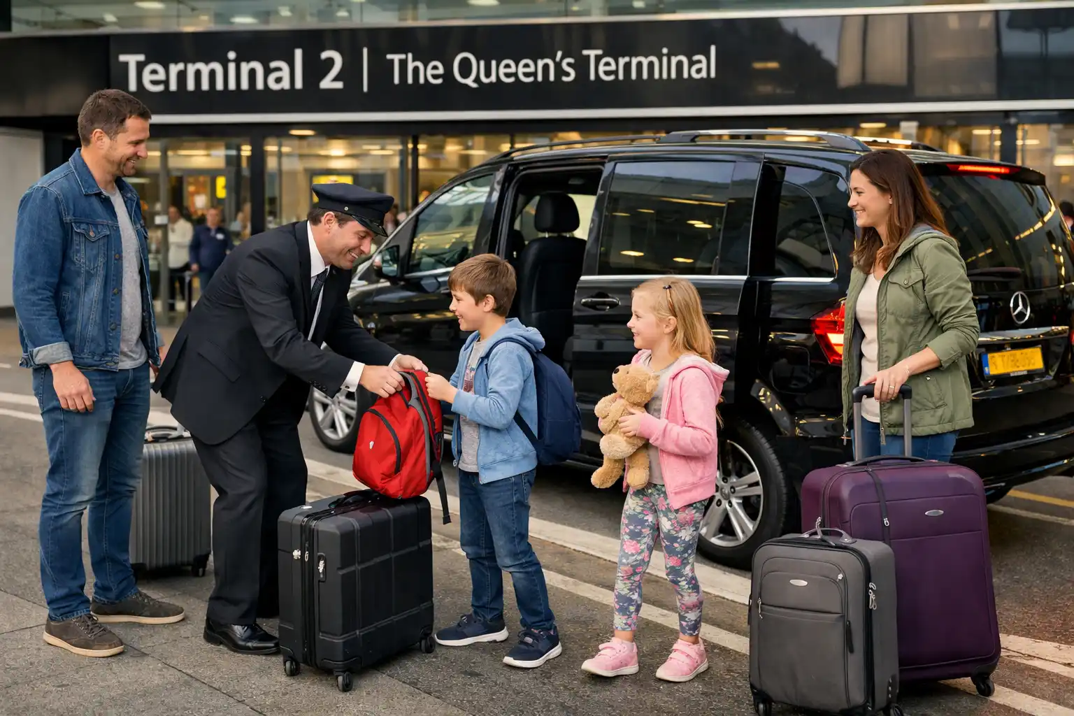 SW8 Fulham Taxi Heathrow T2 Airport Transfer Service