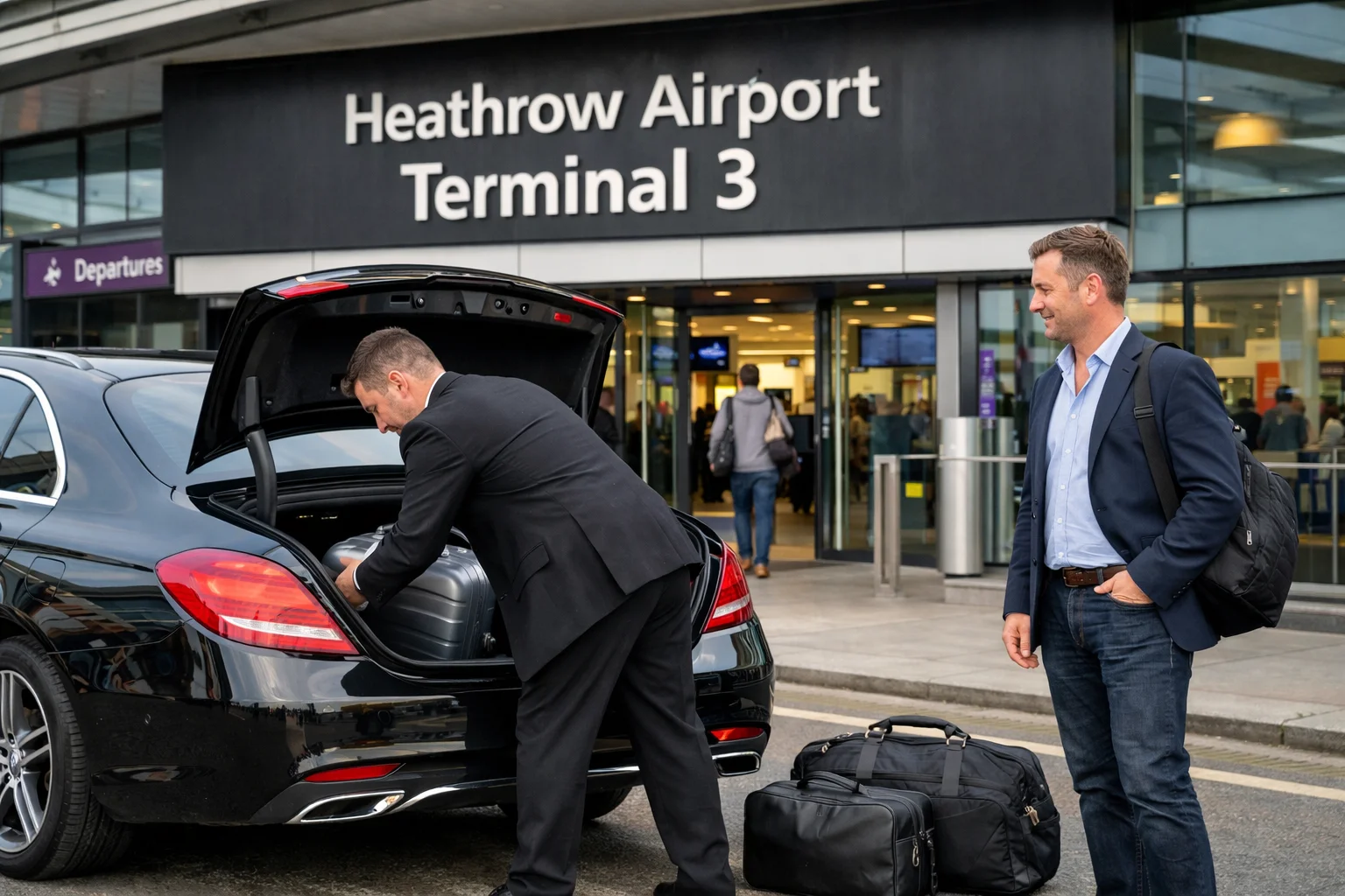 Henry VIII Hotel Taxi to Heathrow Airport Terminal 3