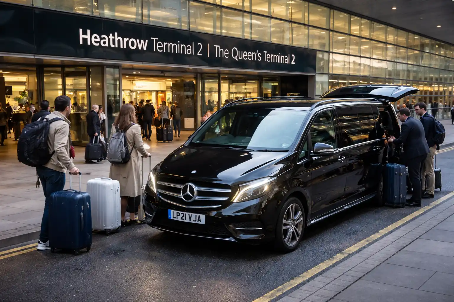 SW19 Merton Taxi  Heathrow Airport Terminal 2 Transfers