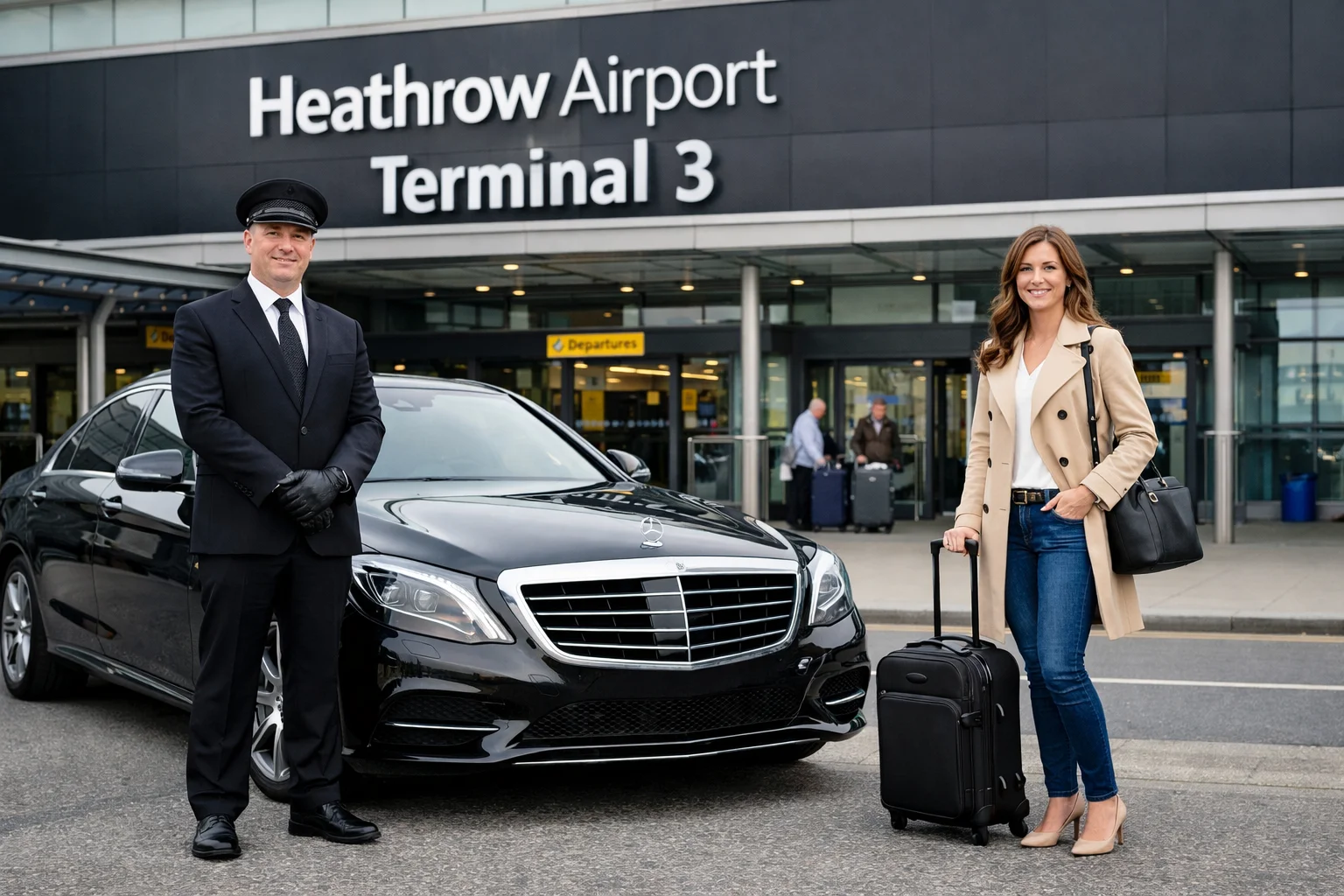Taxi from Hogarth Hotel to Heathrow Terminal 3