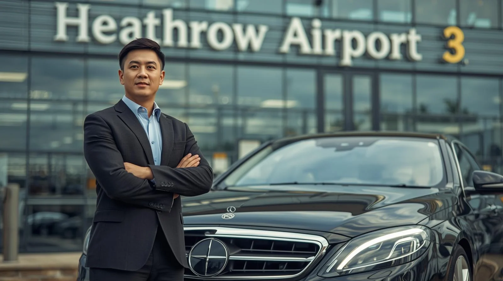 Taxi from Holiday Inn Kingston South to Heathrow T3