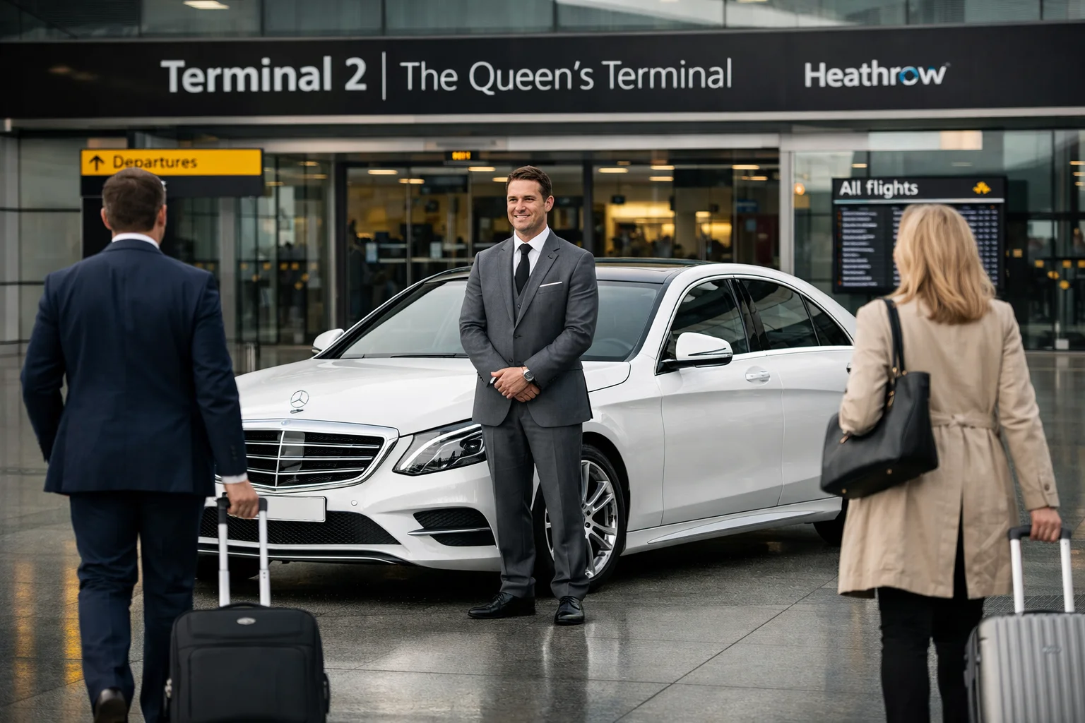 Ham Yard Hotel Taxi to Heathrow Airport Terminal 2
