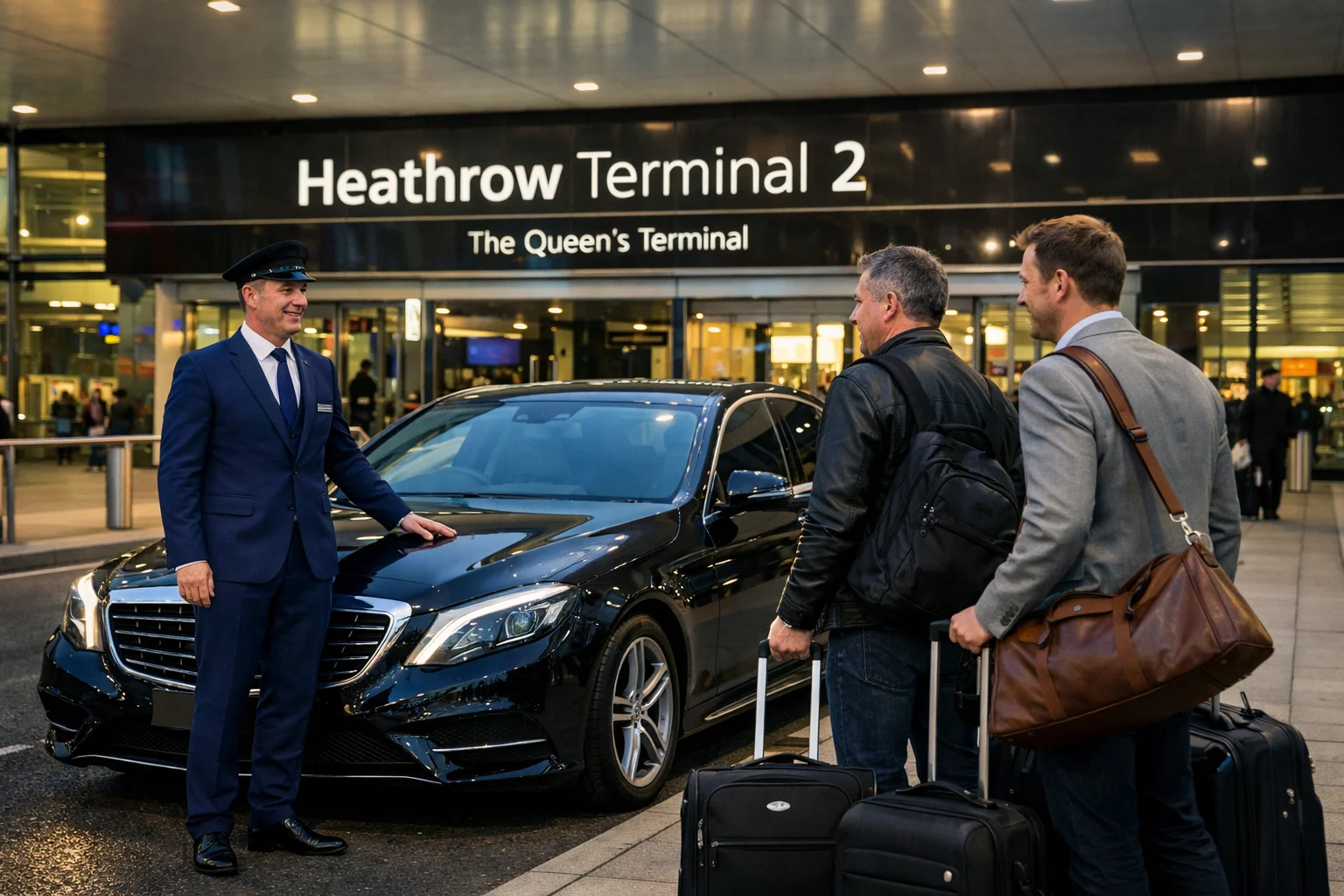 Hilton Bankside Taxi to Heathrow Airport Terminal 2