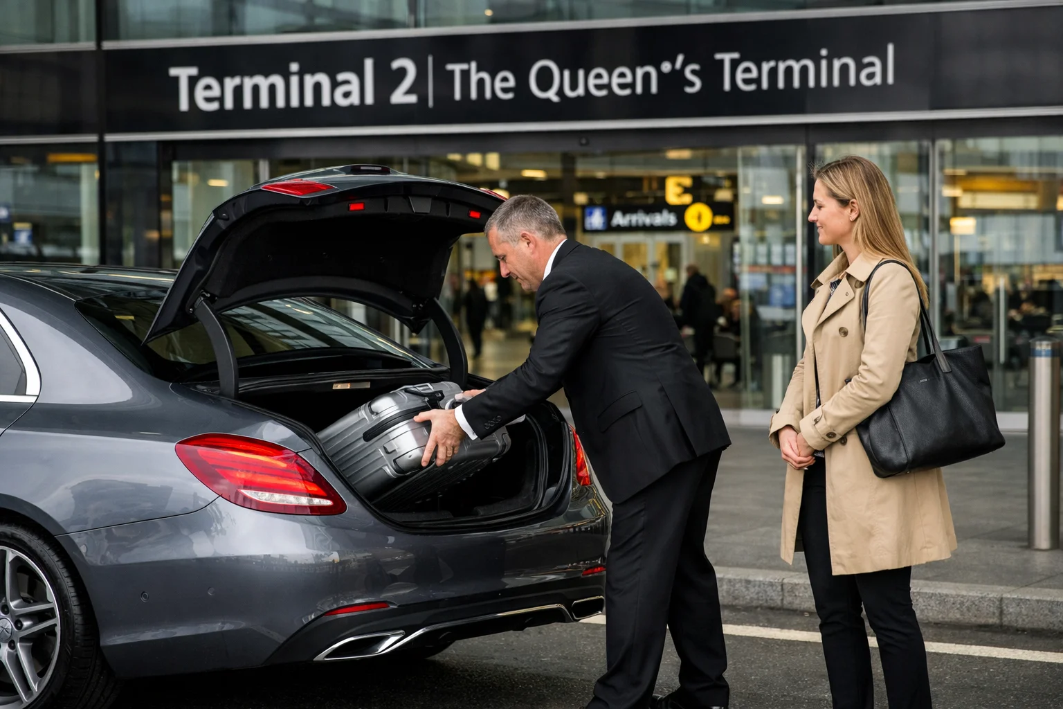 Hilton Euston London Taxi to Heathrow Airport Terminal 2