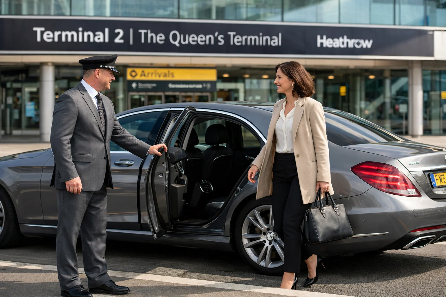 Hilton Park Lane Hotel Taxi to Heathrow Airport Terminal 2