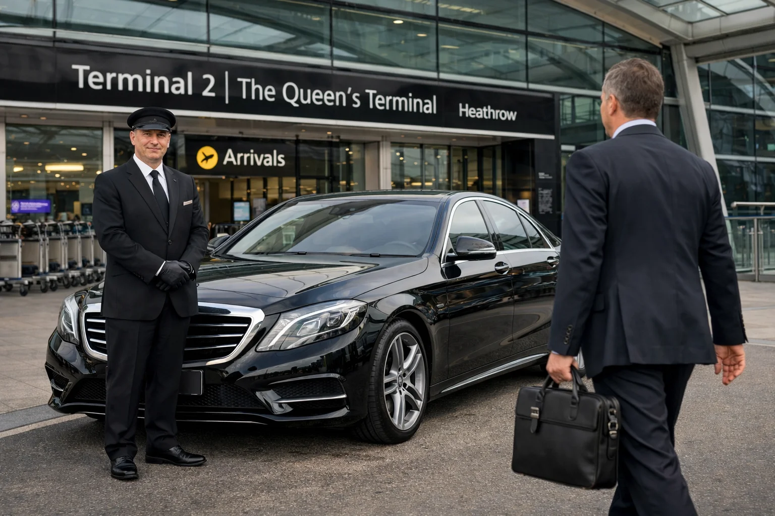 Hilton Tower Bridge Taxi to Heathrow Airport Terminal 2