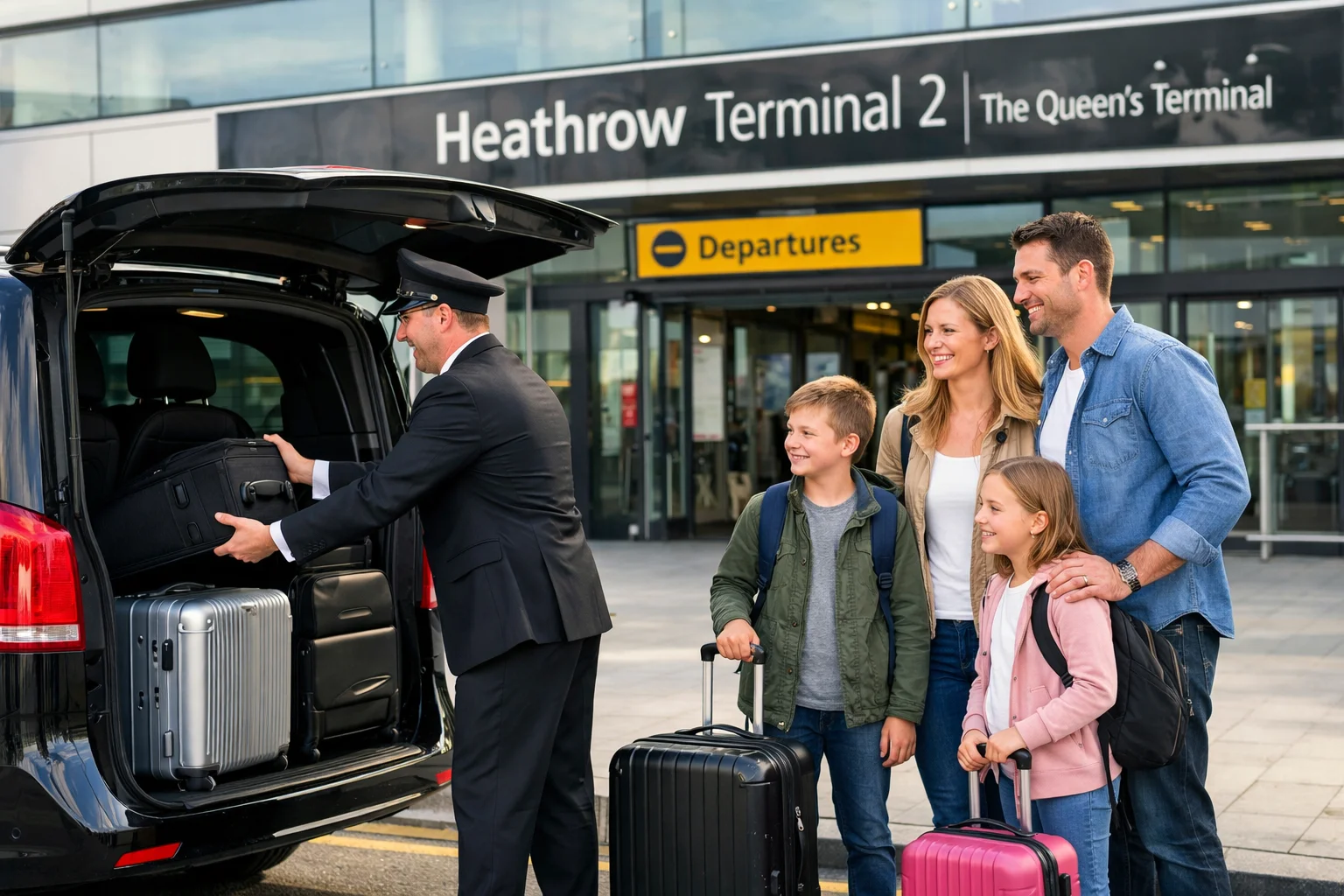Hilton Waldorf Hotel London Taxi to Heathrow Airport T2
