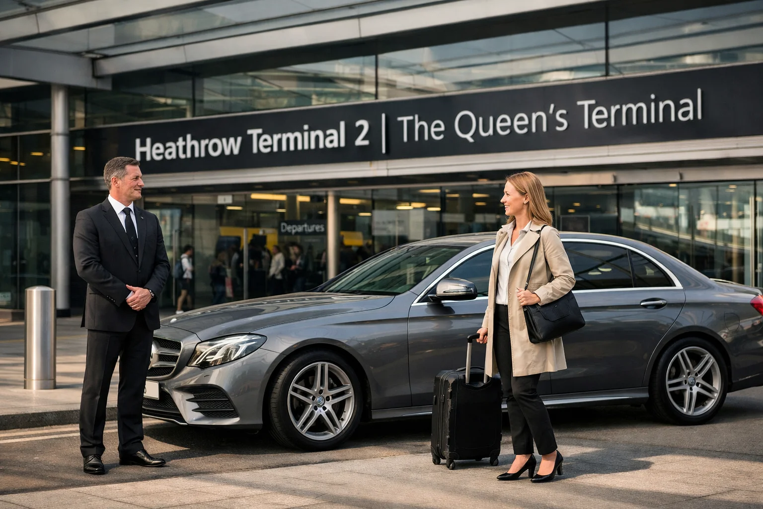 Holiday Inn Express Stansted  to Heathrow Airport Terminal 2