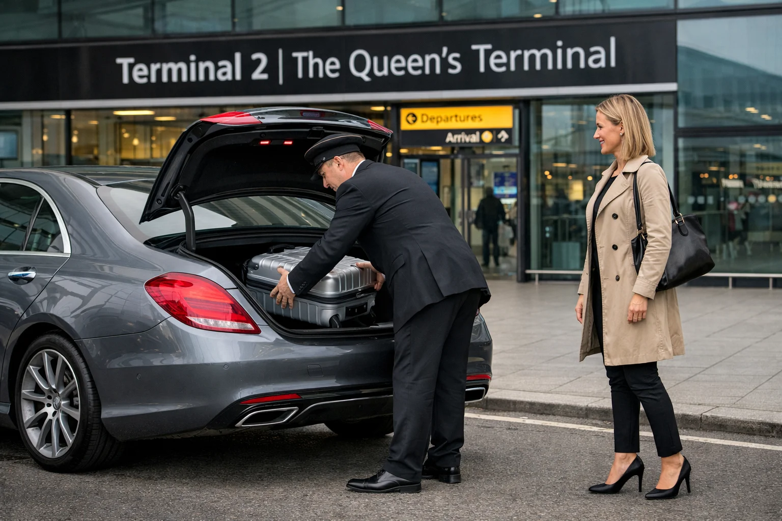 Journey from Holiday Inn Mayfair Taxi to Heathrow Terminal 2