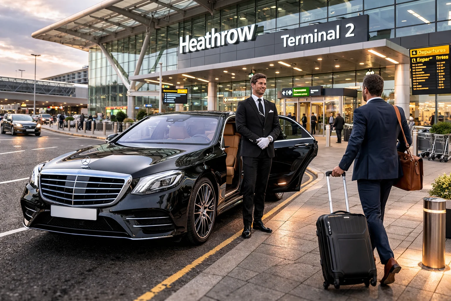 Hyatt Regency London Churchill Taxi to Heathrow Terminal 2