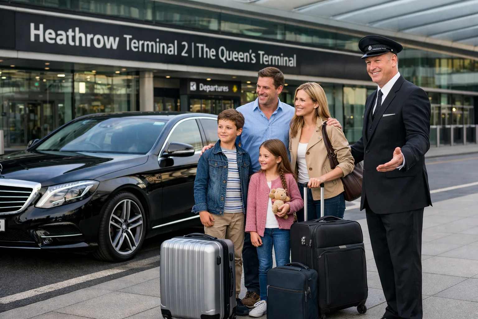 Intercontinental Churchill Hotel to Heathrow Airport T2