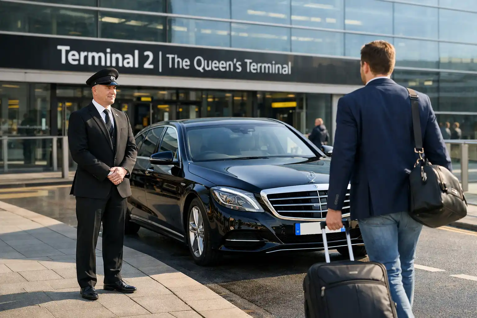 CR5 Coulsdon Taxi  Heathrow T2 to Coulsdon Transfers