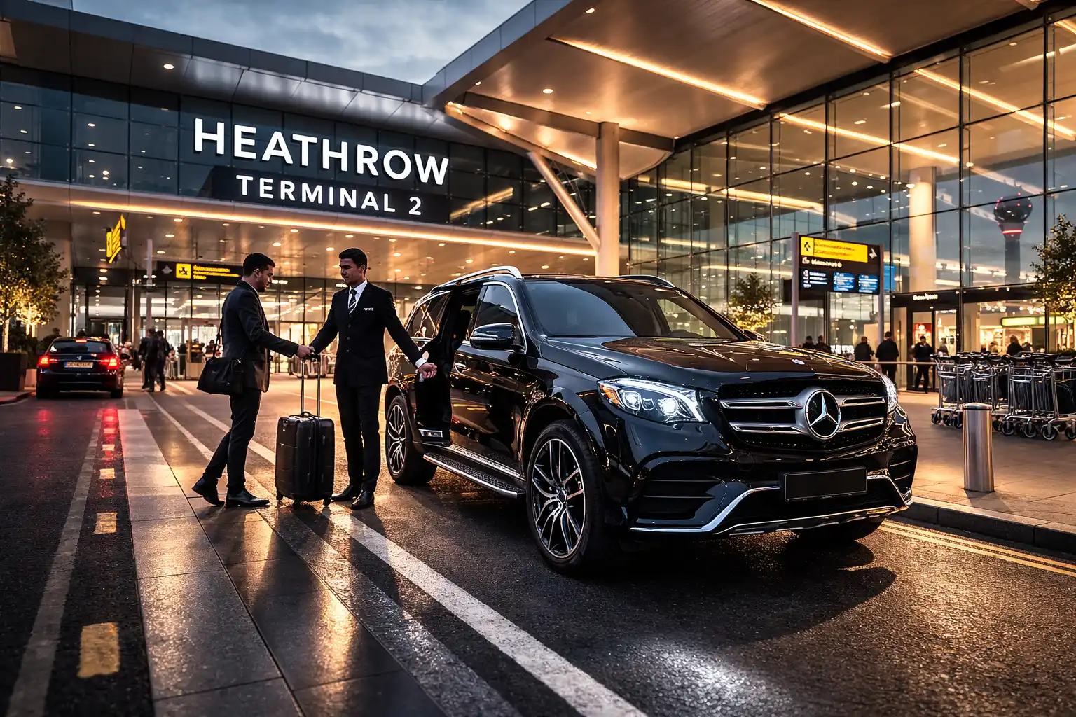 DA4 Horton Kirby Taxi Heathrow Airport Terminal 2 Transfer