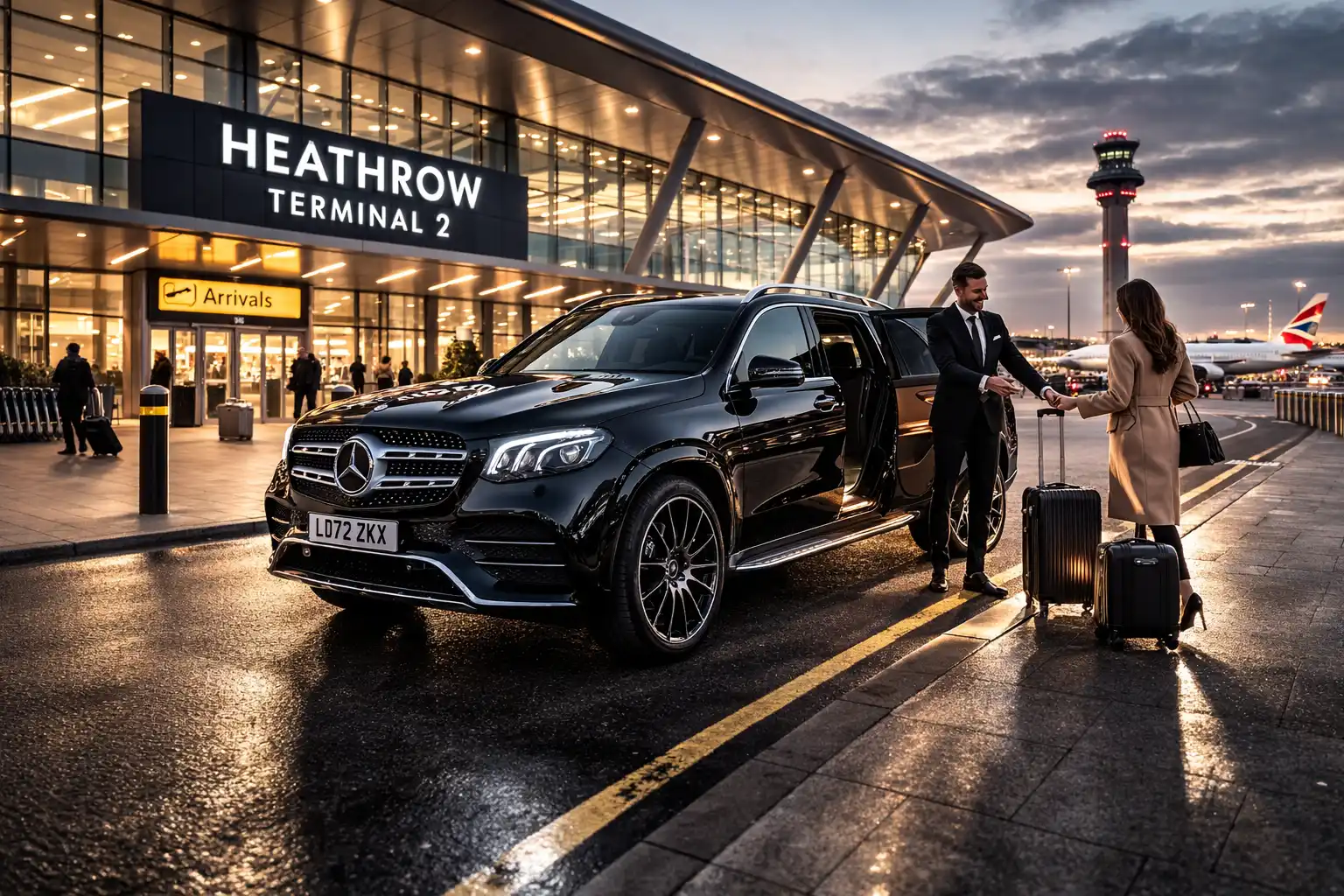 DA5 Bexley Taxi from Heathrow Terminal 2  Reliable Transfer