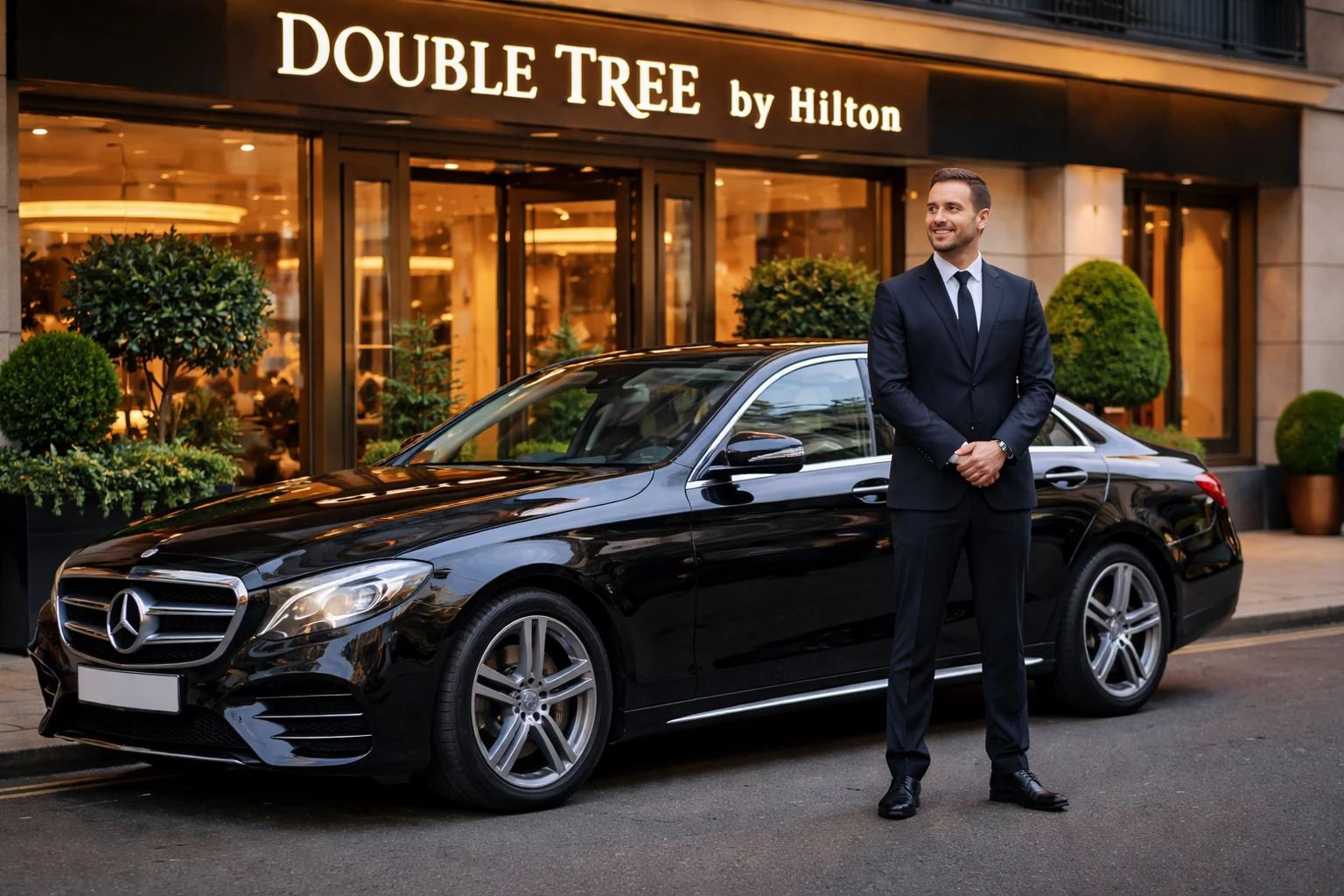 Book Taxi from DoubleTree Hyde Park to Heathrow T2 UK