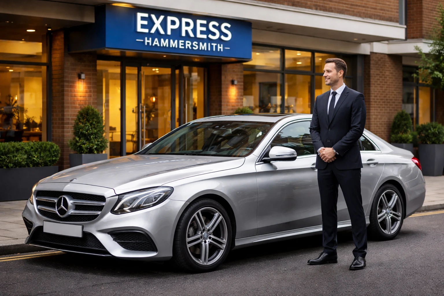 Express Hammersmith to Heathrow T2 Taxi Transfer