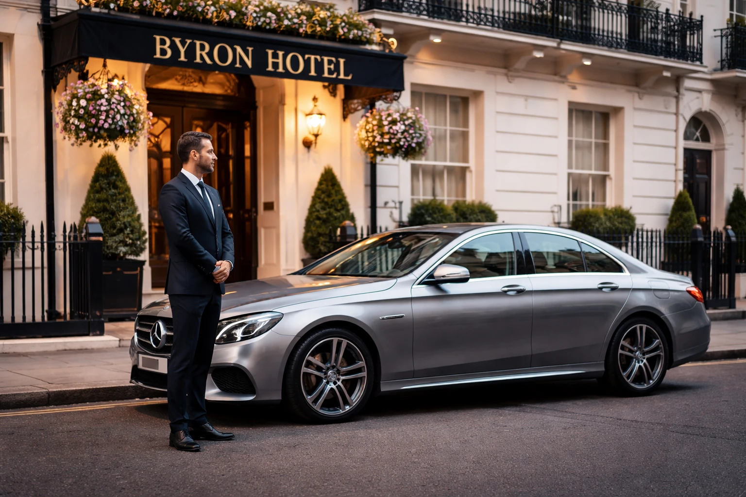 Taxi from Byron Hotel to Heathrow Airport T2