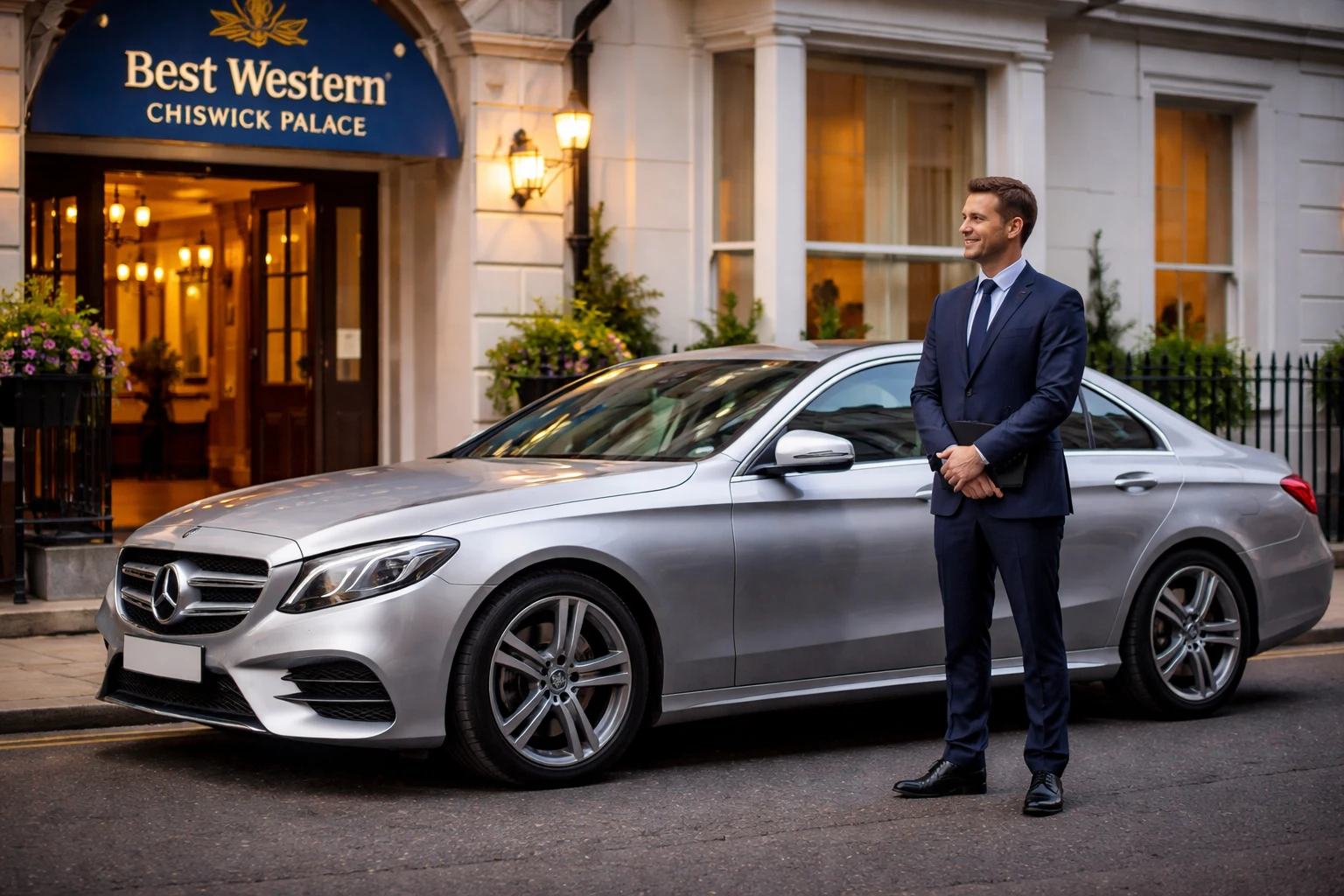 Best Western Chiswick Palace Hotel to Heathrow T2 Taxi