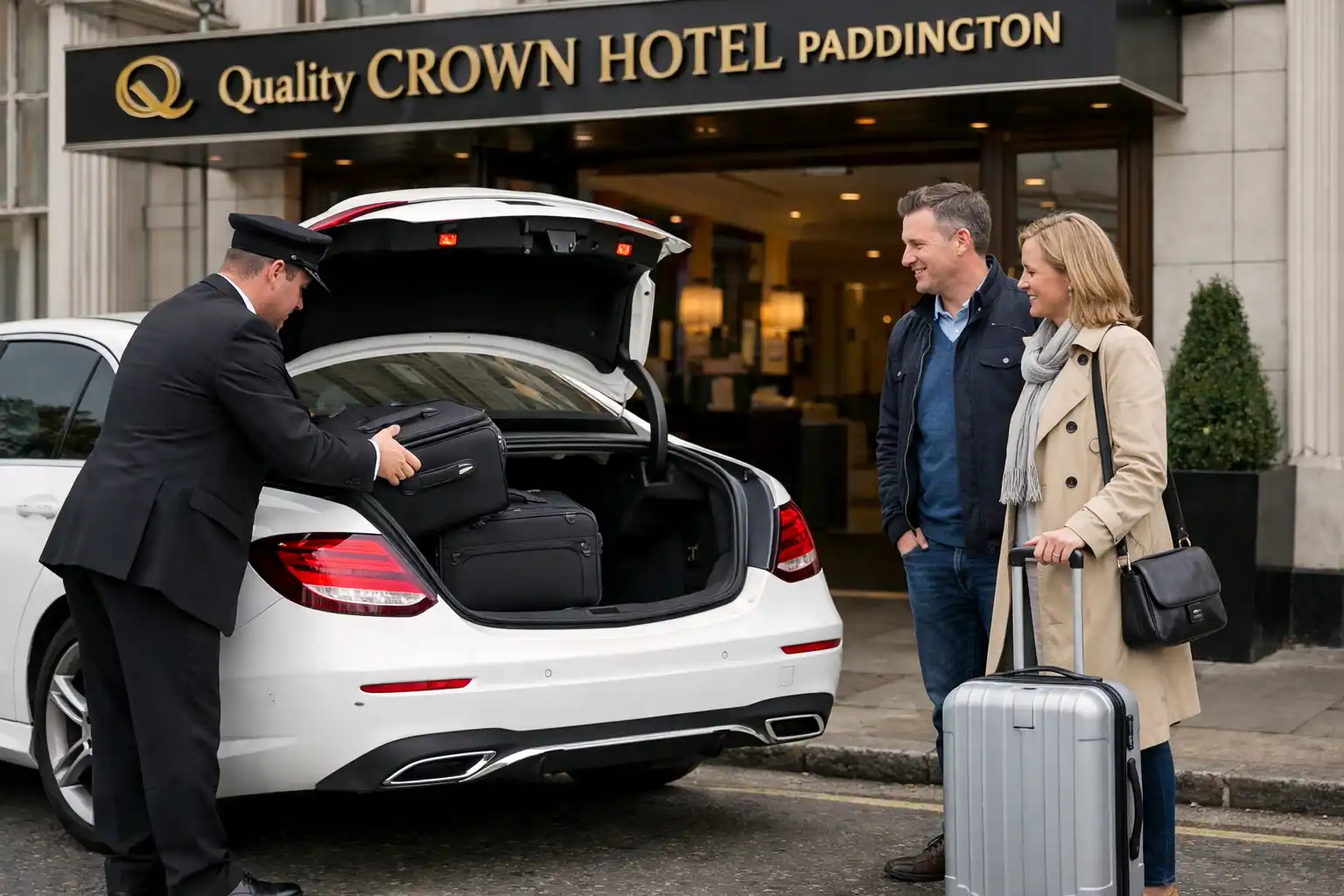 Quality Crown Hotel Paddington Taxi to Heathrow Terminal 3