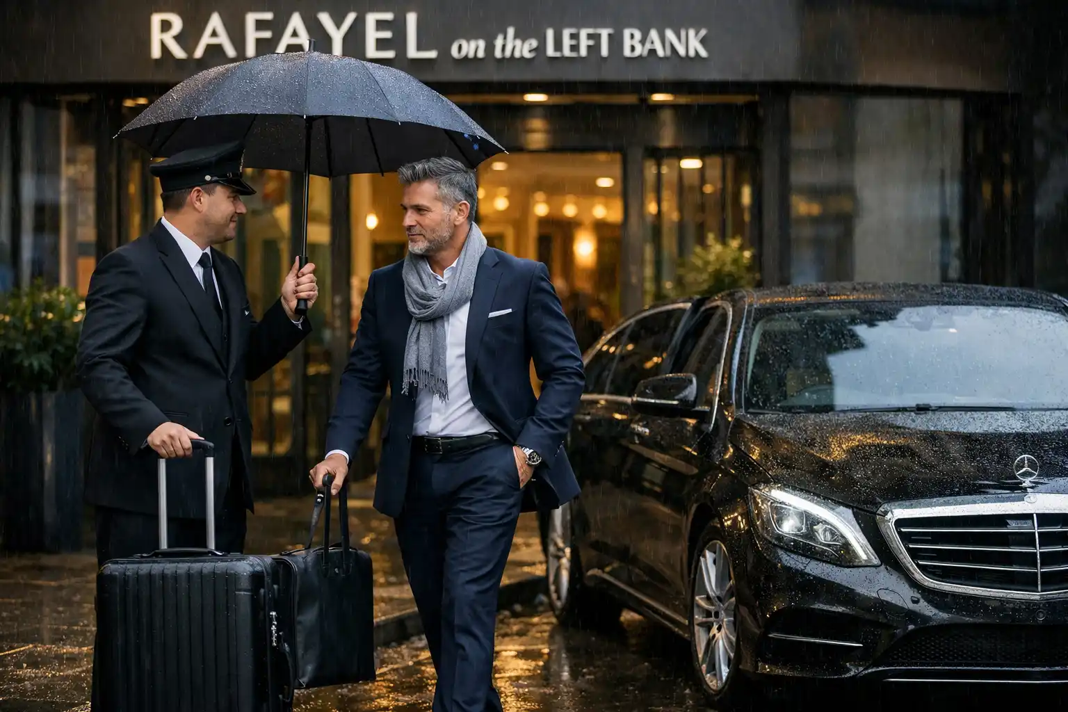 Rafayel on the Left Bank Taxi to Heathrow Airport Terminal 3