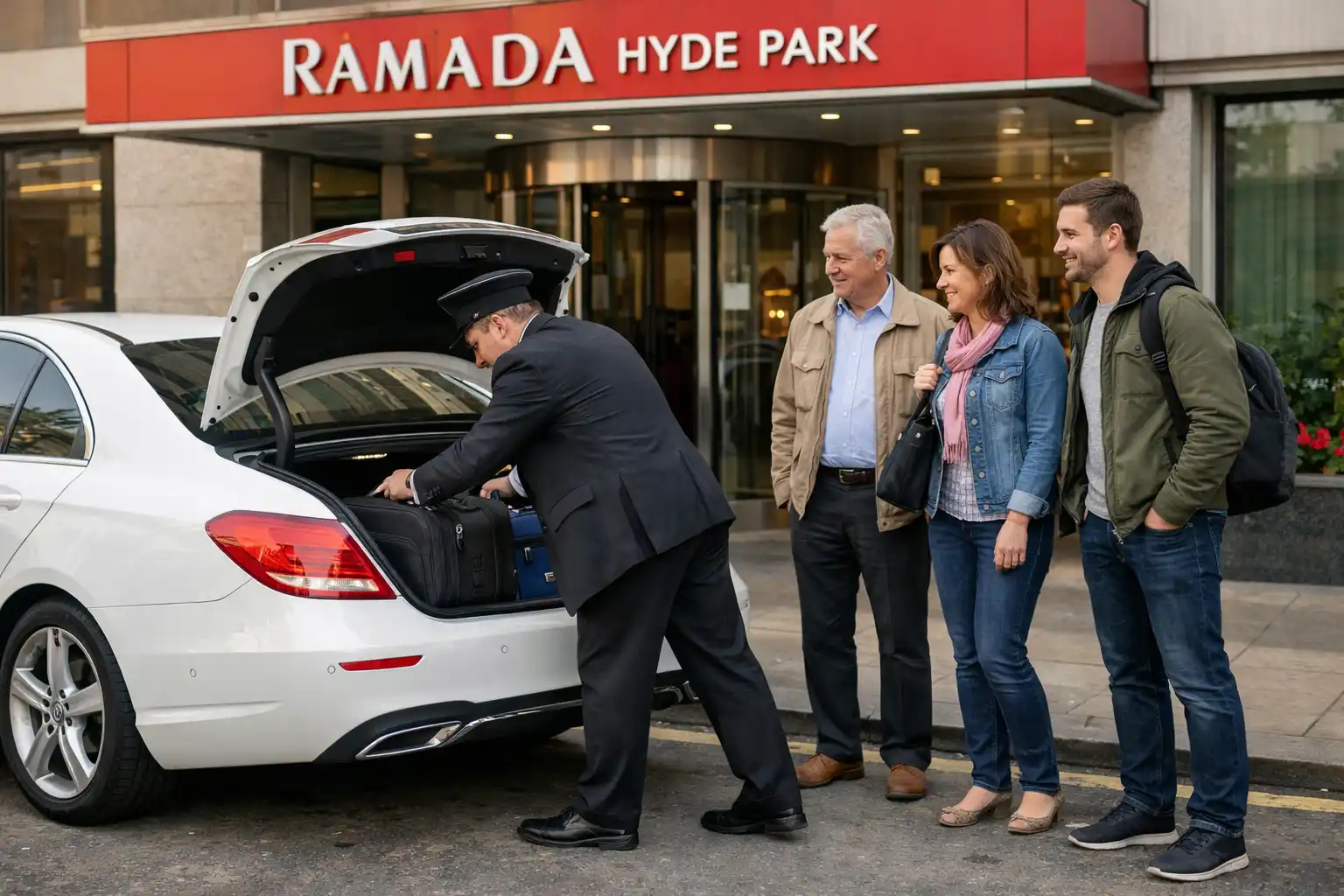 Ramada Hyde Park Hotel Taxi to Heathrow Terminal 3