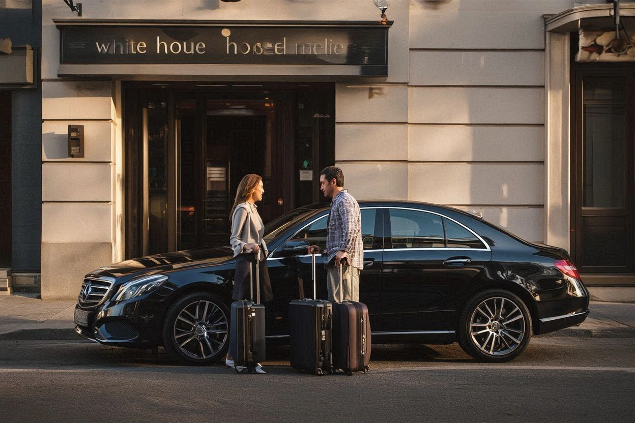 White House Hotel Melia Taxi Heathrow T2 Transfer