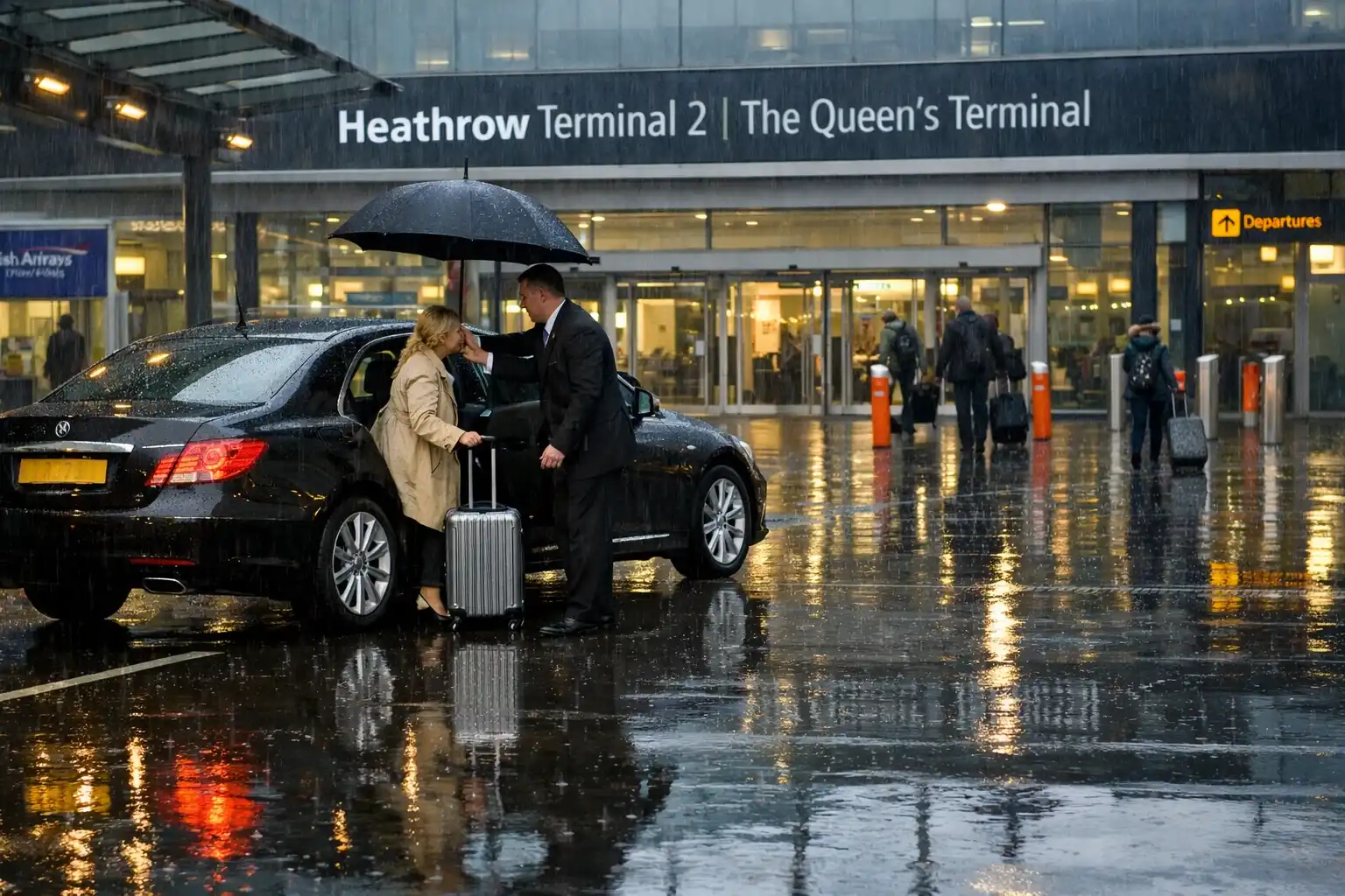 DA11 Northfleet Taxi  Heathrow Airport Terminal 2 Transfers