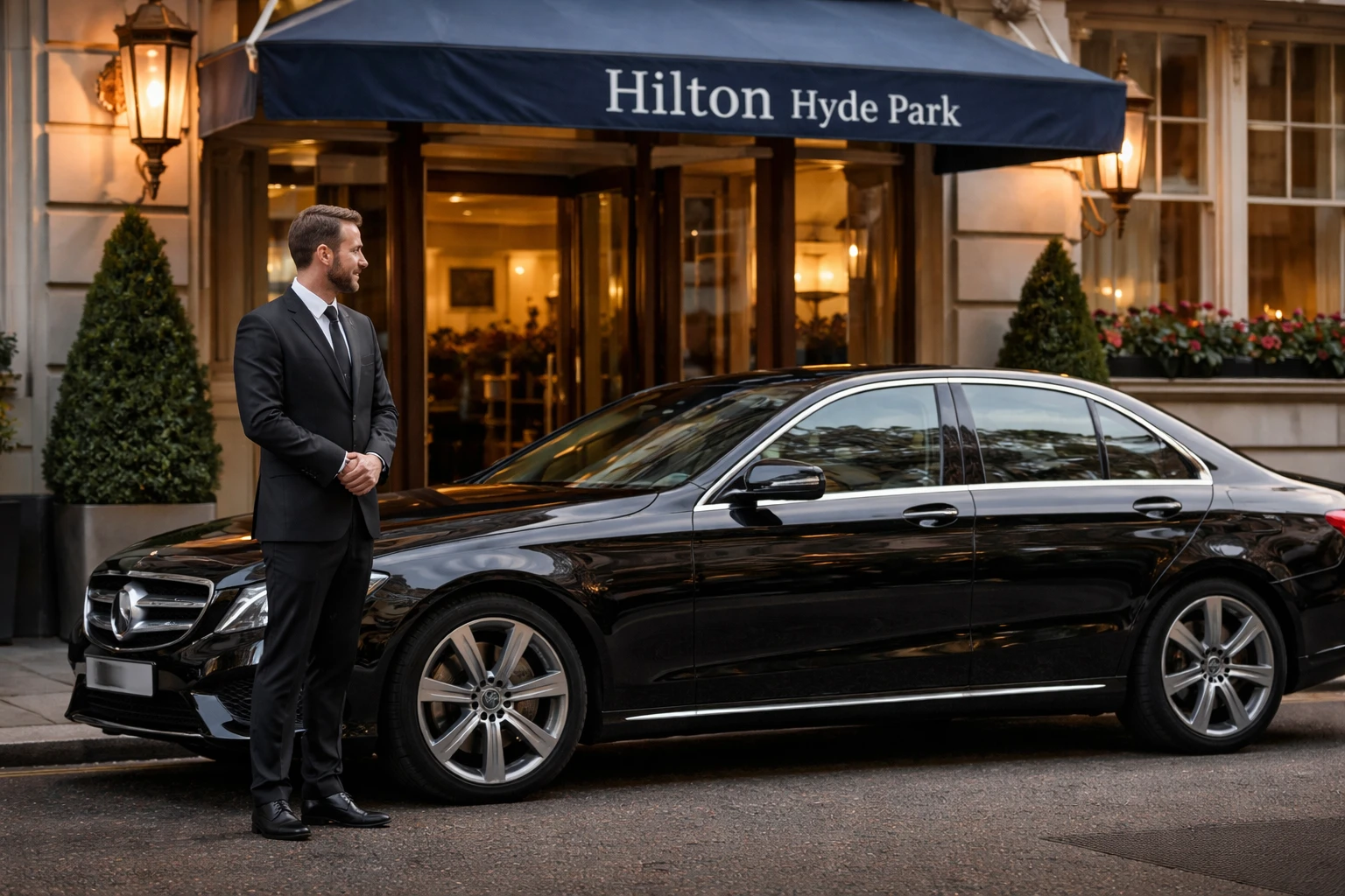 Hilton Hyde Park Hotel Taxi to Heathrow Airport Transfer