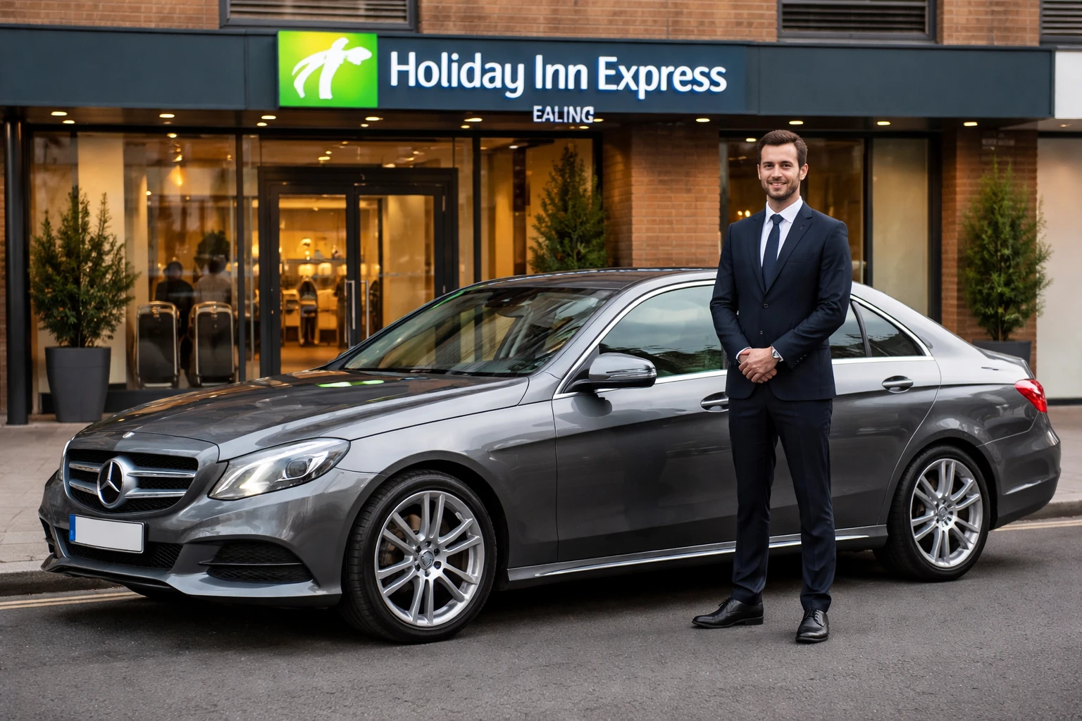 Holiday Inn Express Ealing Taxi to Heathrow Transfer T2
