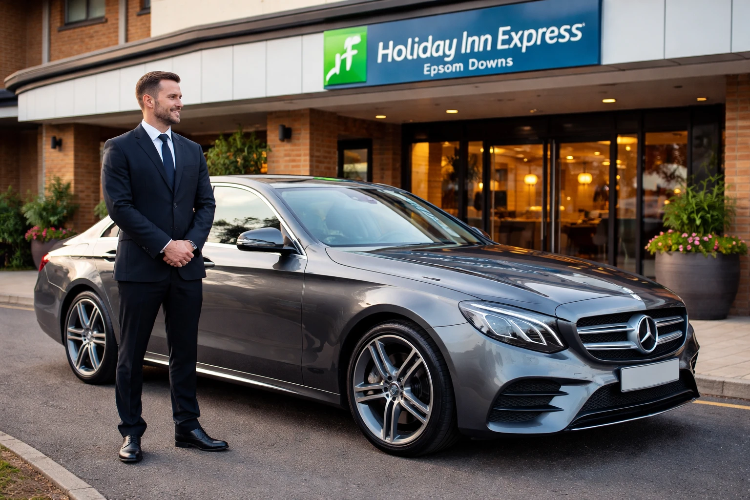 Holiday Inn Express Epsom Downs Taxi to Heathrow Airport