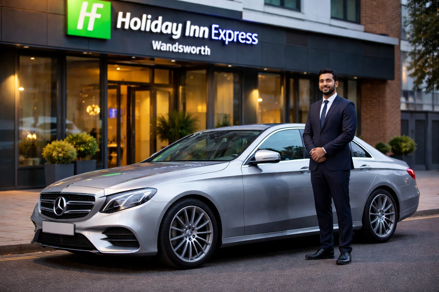 Holiday Inn Express Wandsworth Taxi to Heathrow Airport T2